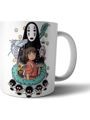 Pixxa Studio Ghibli - Ruhların Kaçışı - Spirited Away Kupa Bardak Model 7