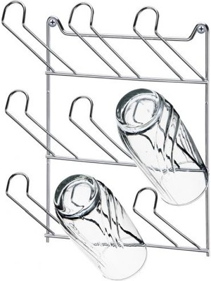 Sia Bardak Düzenleyici Askı ve Kurutmalık,bulasıklık  Duvar Monte 19X12X24CM