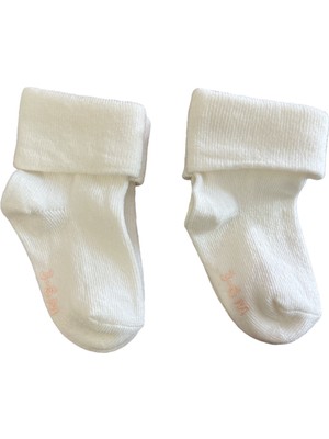 Happy Body (Art Nm 60270) 6 Lı Set Organik Pamuk Yıkamalı Kumaş Bebe Çorap 3-6 Aylık Özel Kutulu