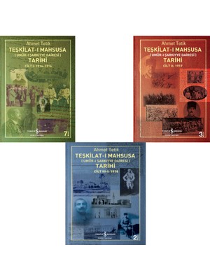 Teşkilat - I Mahsusa :Umur - I Şarkıyye Dairesi  Tarihi : 3 Cilt Takım - Ahmet Tetik