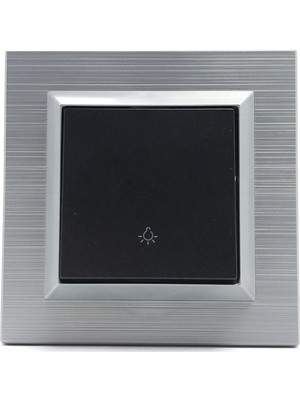 Ovivo Quantum Gümüş Light Anahtar