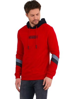 Adams Existence Baskılı Kapüşonlu Sweat