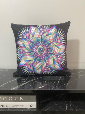 Palmia Home Etnik Desenli Dekoratif Kırlent Kılıfı