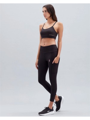 Skechers W Side Pocket Legging Kadın Tayt S221141-001