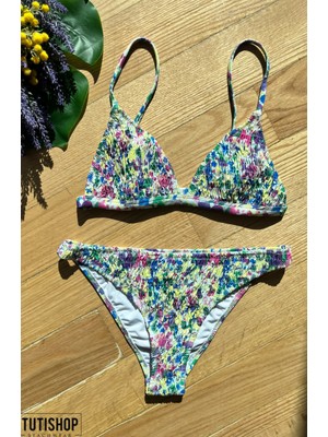 Pierre Cardin Gipeli Üçgen Bikini Takım Desenli 227287