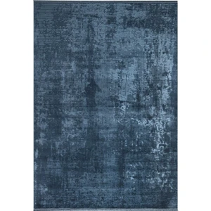 Sultan Halı Mavi Vintage Bambu Altı Kaymaz Halı