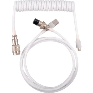USB Tipi C Kablosu Evrensel Şarj Tipi C'ye Mekanik Klavye Beyaz İçin USB (Yurt Dışından)
