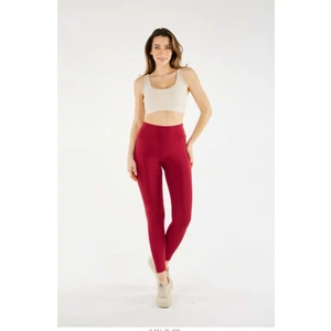 Vogsign Kadın Sporcu Tayt 4073 - Bordo - S