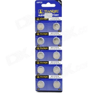 AG13 LR44 357A Alkalin Düğme Pil 10'lu