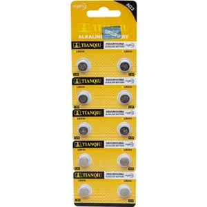 Ag3 LR41H/392A Alkalin Düğme Pil 10'lu