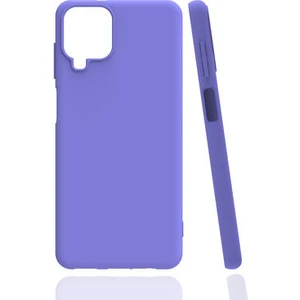 Galaxy A12 Kılıf Aa Kalite Mat Soft Lüks Silikon Kapak
