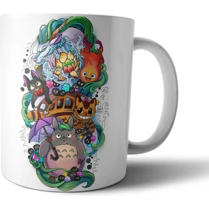 Studio Ghibli - Totoro - Howl - Kiki Kupa Bardak Model 6