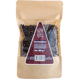 Egeye Dönüş Tane Karabiber (Elenmiş Kara Biber Tane Baharat) - 100 Gr. (1. Kalite)