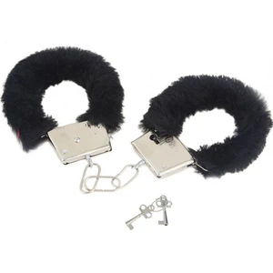 Roxo Shop Siyah Peluş Kelepçe