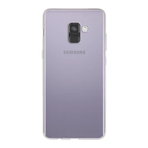 Samsung Galaxy A8 Plus (2018) Kapak 1mm Şeffaf Silikon Kılıf