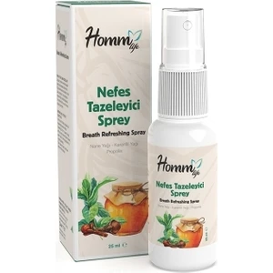 Homm Bitkisel Homm Life Nefes Tazeleyici Sprey 25 ml