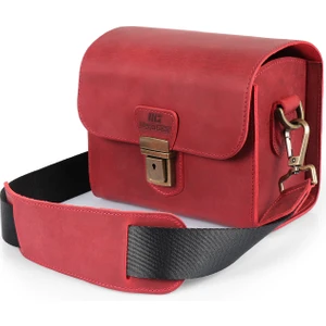 MG1722 Hakiki Deri Kamera Çantası