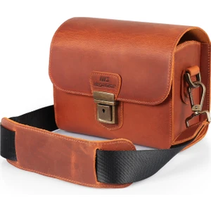 MG1725 Hakiki Deri Kamera Çantası