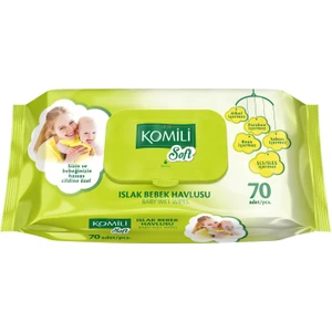 Soft Islak Havlu Mendil 70 Yaprak (6 Lı Set) 420 Yaprak Plastik Kapaklı