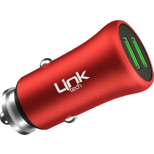 Linktech M580 Metal 2.4A Araç Içi Şarj Aleti Adaptör (Başlık)
