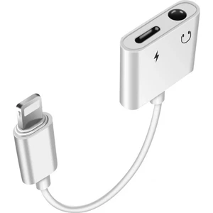 2in1 Lightning To 3.5mm+Lightning Şarj Adaptör Dönüştürücü