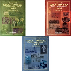 Teşkilat - I Mahsusa :Umur - I Şarkıyye Dairesi  Tarihi : 3 Cilt Takım - Ahmet Tetik