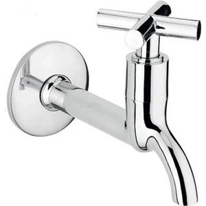 Tuvalet Bahçe Lavabo Musluğu Çeşmesi Uzun Gövde Musluk Krom Renk