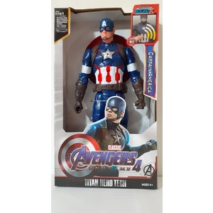 Işıklı Sesli Captain Amerika 30 cm