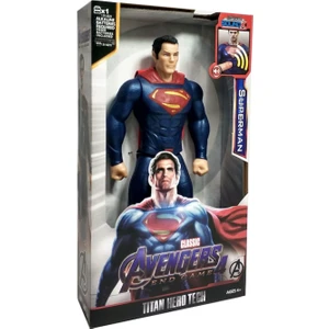 Işıklı Sesli Süperman 30 cm Figür