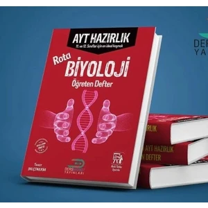 Ders Market Yayınları Ayt Hazırlık Rota Biyoloji Öğreten Defter (Ciltli)