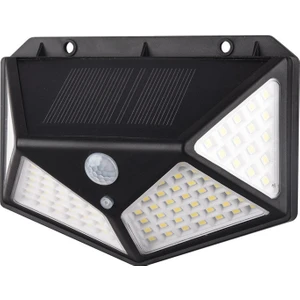 Solar Bahçe Lambası 100 Ledli Sensörlü Solar Lamba Güneş Enerjili Bahçe Aydınlatma (Yurt Dışından)