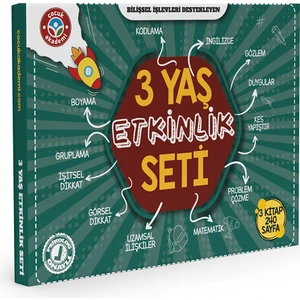 Çocuk Akademi 3 Yaş Etkinlik Seti