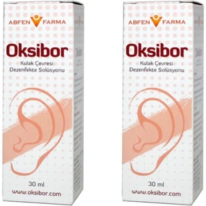 Abfen Farma Oksibor Kulak Damlası 30 Ml 2 Kutu