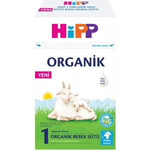 1 Organik Keçi Sütü Bazlı Bebek Sütü 400gr 1 Adet