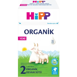 2 Organik Keçi Sütü Bazlı Devam Sütü 400gr 1 Adet