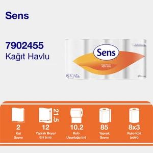 Rulo Havlu 8x3 85 Yaprak