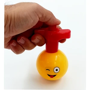 PopŞeker Emoji Topaç Işıklı Müzikli Emoji Topaç