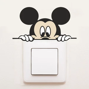 Piksel Grafik Mickey Mouse Priz Sticker
