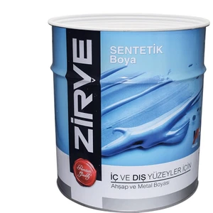 Sentetik Yağlı Boya Metal Ahşap Boyası 2 Lt Renk: Açık Gri