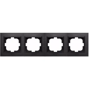 Quantum 4'lü Çerçeve Siyah