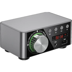 hıfı Bt5.0 Dijital lifikatör Mini Stereo Ses  - Gümüş  (Yurt Dışından)