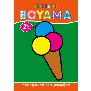 Parıltı Yayınları Eğlenceli Boyama 2 Yaş Üstü Kuru Boya