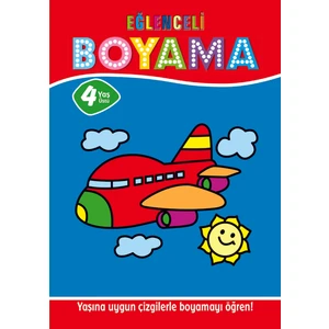 Parıltı Yayınları Eğlenceli Boyama 4 Yaş Üstü Pastel Boya