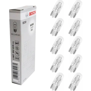 Eco Dipsiz Ampul 12V 5W T10 W5W 10'lu Paket