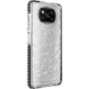 Xiaomi Poco X3 Pro Uyumlu Kılıf Prizmatik Tasarım Dayanıklı Kenarlar Şık Tasarım Kılıf