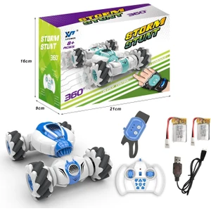 Digital Home 2.4g Jest Indüksiyon Büküm Araba Dublör Deformasyon El Kontrollü Araba Dört Tekerlekten Çekiş Off-Road Drift Araba Çocuk Erkek Oyuncakları (Yurt Dışından)