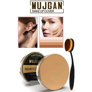 Mujgan Make Up Cover Porselen Kapatıcı + Klasik Kaşık Fırça