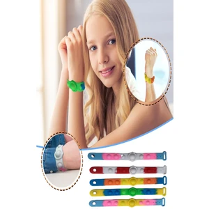 Bileklik Popit Stres Giderici Duygusal Oyuncak Pop It Push Bubble