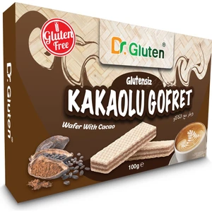 Dr. Gluten Kakaolu Gofret  100 gr( Glutensiz)