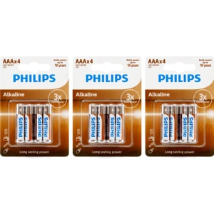 Alkalin Aaa Kalem Pil 12'li